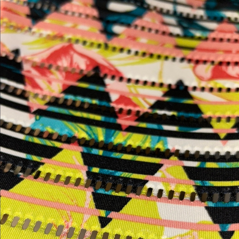 🦋Material Girl Multicolor Geometric High Low Dress - Picture 7 of 15